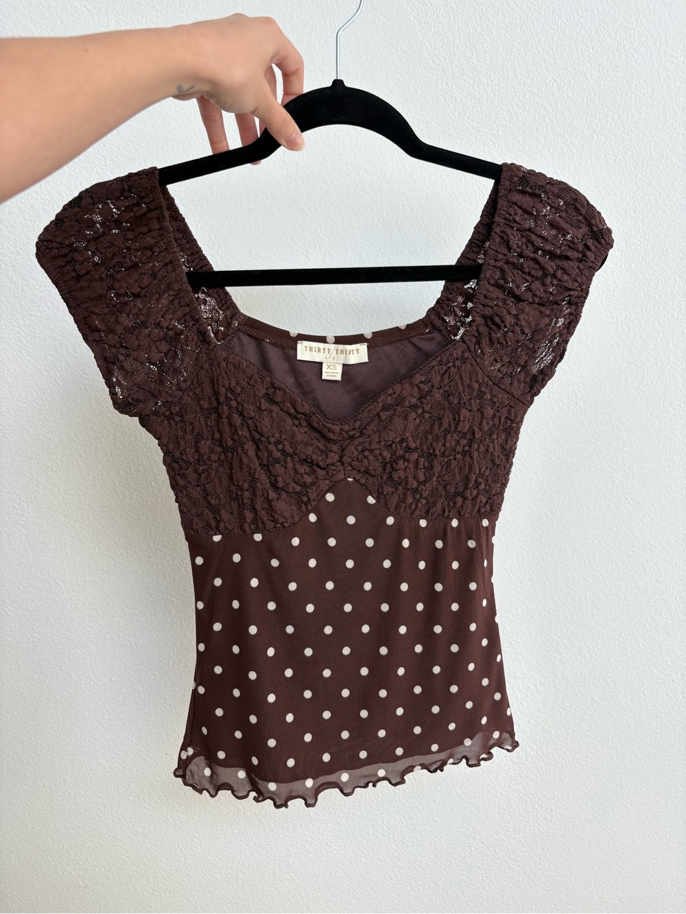 Polka Dot top